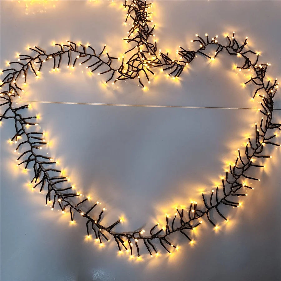 FIREFESTA – 1000/1500 LED Kerst Firecracker Slinger Verlichting - buitenverlichting - gemonteerd
