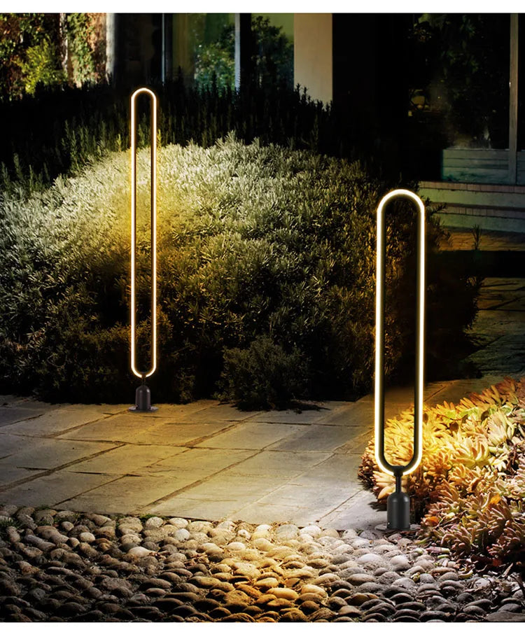 LumiPath Rondo – Waterdichte LED Tuinlamp | Minimalistisch Buitenlicht voor Pad, Villa & Landschap - buitenverlichting - zija