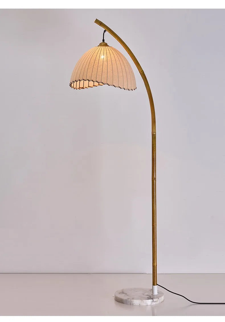 ZenGlow Wabi-Sabi LED Vloerlamp – Scandinavisch Minimalisme & Japans Design voor een Rustgevende Sfeer - vloerlampen - materi