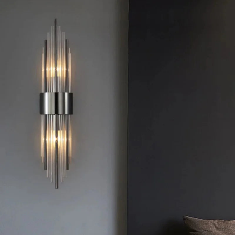 AuriLux Nordic Kristallen Wandlamp - wandlampen - detail