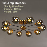 Rotor Copper Ceiling Lamp for the Living Room