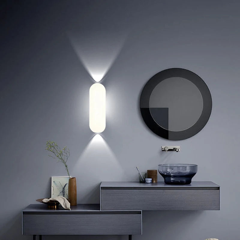 NordiLux LED Wandlamp – Waterdichte Moderne Wandverlichting voor Buiten en Binnen - wandlampen - verlicht