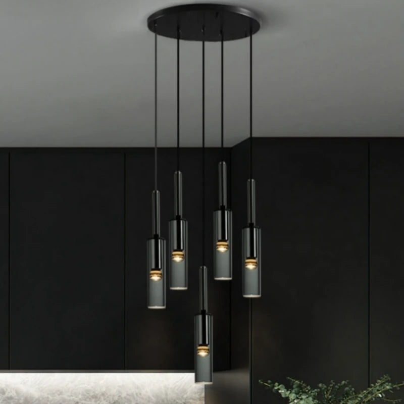 Nordic LumiSphere – Minimalistische Glazen LED Hanglamp - hanglampen - materiaaldetail