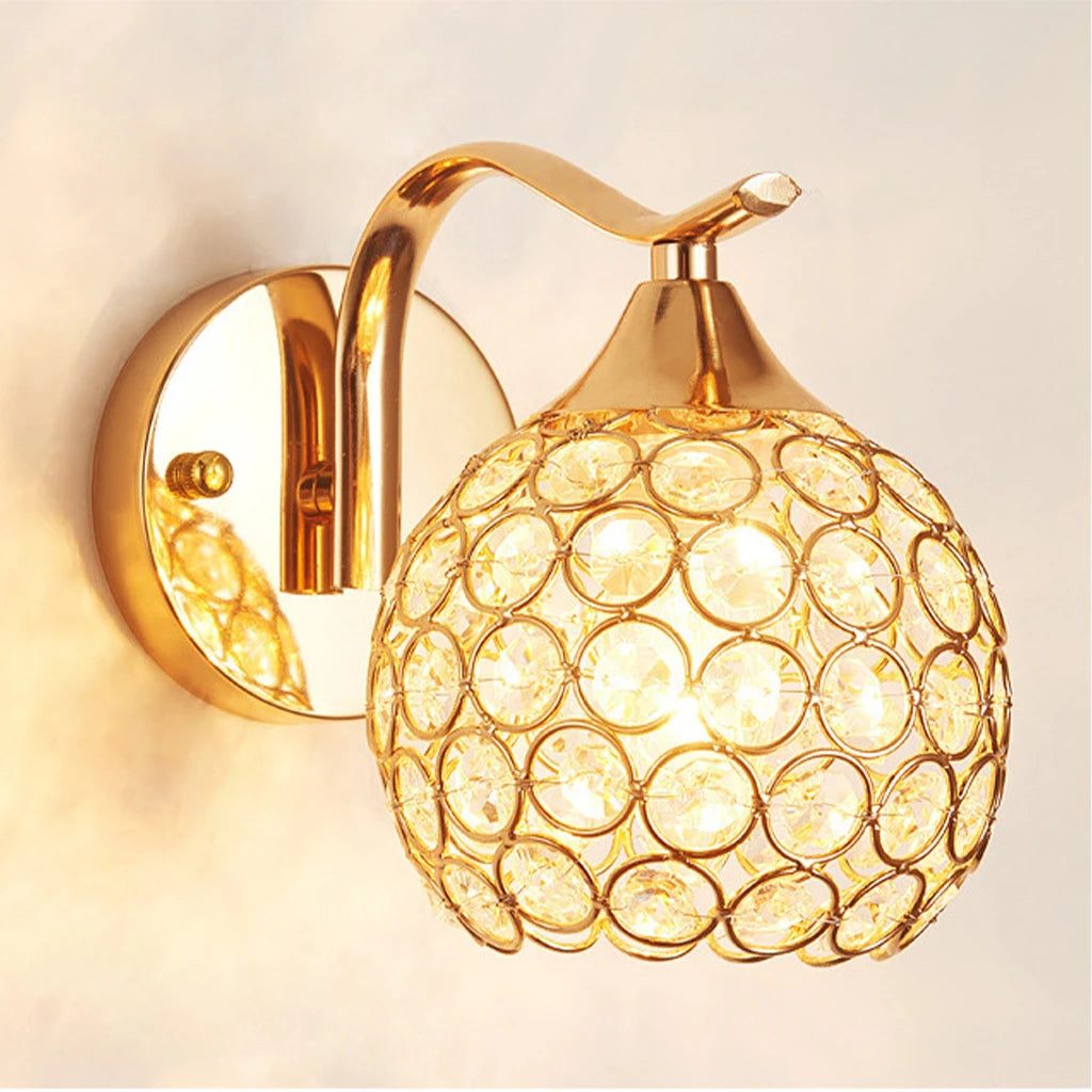 AureliaLux – Moderne Kristallen Wandlamp - wandlamp - gemonteerd