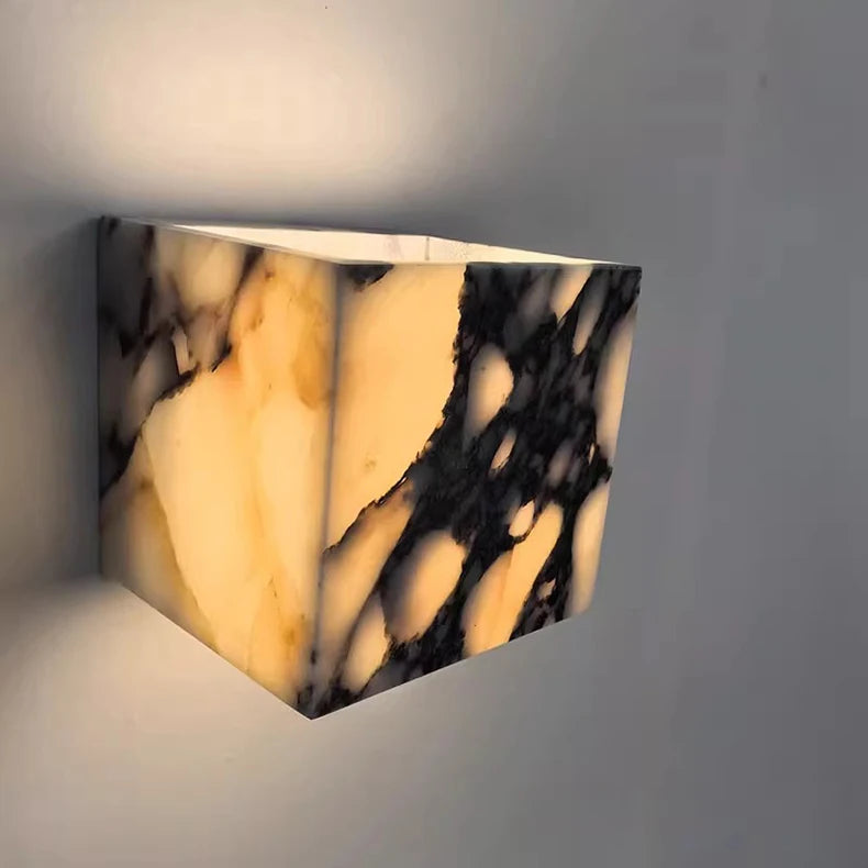 LUMARIS MarbleGlow LED Wandlamp - wandlamp - materiaaldetail