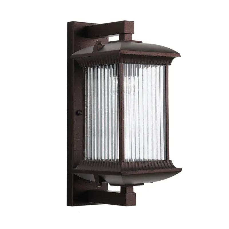 TerraGuard Classic – Waterdichte Buitenwandlamp van Metaal - buitenverlichting - close-up