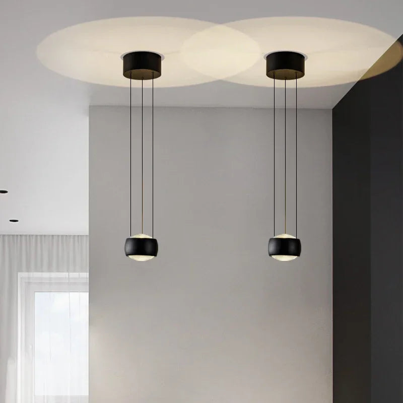 Modern Elegance Hanging Pendant Light – Luxe Verlichting voor Elke Ruimte - hanglampen - close-up