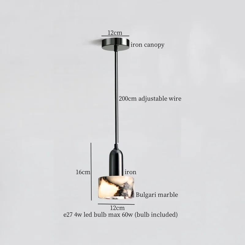MarbelloLux LED Hanglamp - hanglampen - materiaaldetail