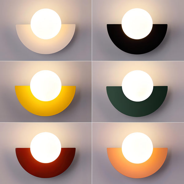 Everest - Noordse Halfronde Wandlamp - wandlampen