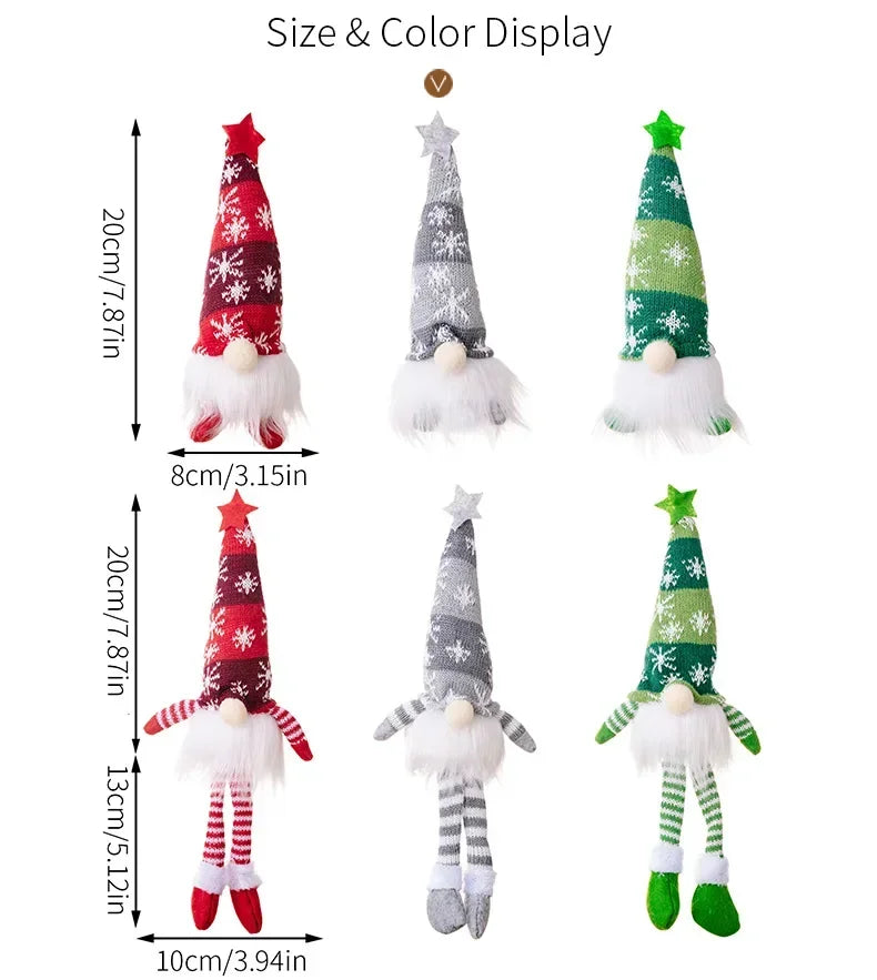 LUMIGNOME – LED Kerst Kabouter Zonder Gezicht - buitenverlichting - close-up
