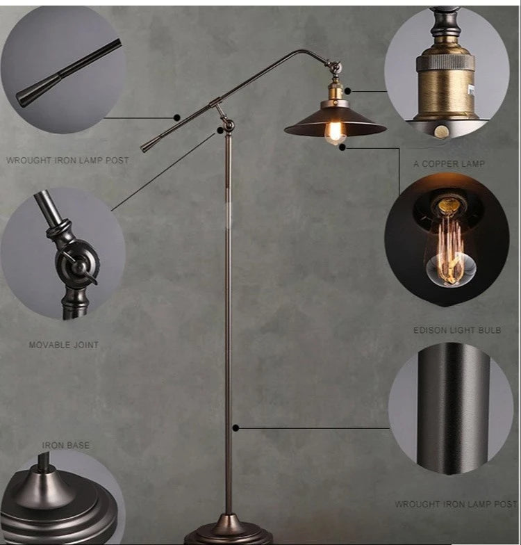 LUMIRÉTRO Moderne Retro Vloerlamp - vloerlampen - verlicht