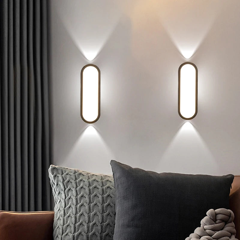 NordiLux LED Wandlamp – Waterdichte Moderne Wandverlichting voor Buiten en Binnen - wandlampen - gemonteerd