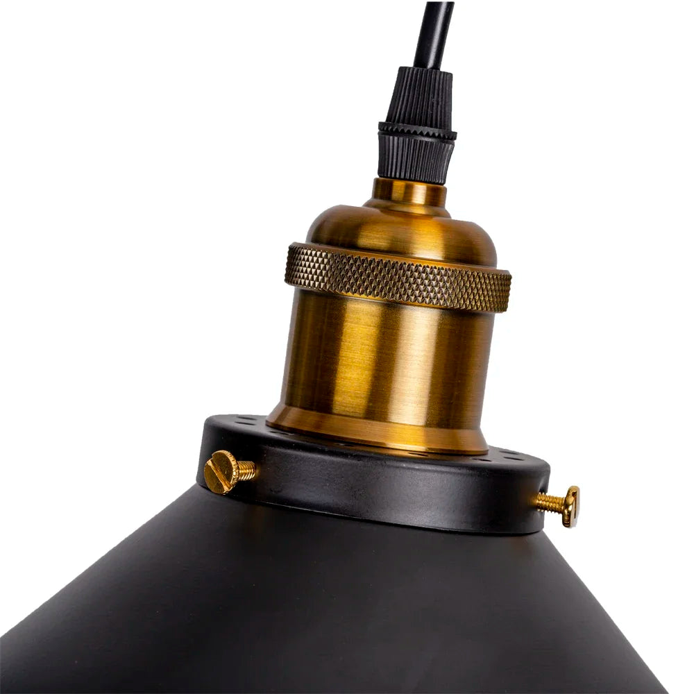 IronGlow Vintage LED Hanglamp – Retro Industriële Verlichting voor Keuken & Woonruimte - hanglampen - in de kamer