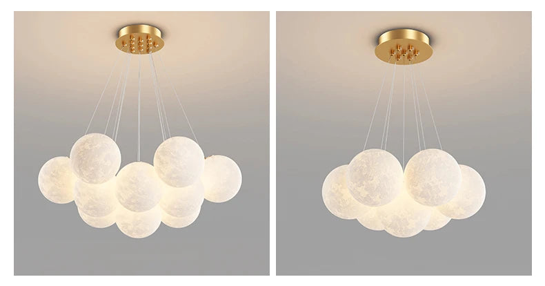 DreamGlow KidsChandelier – Moderne 3D-Print Kinderkamer Hanglamp - hanglampen - gemonteerd