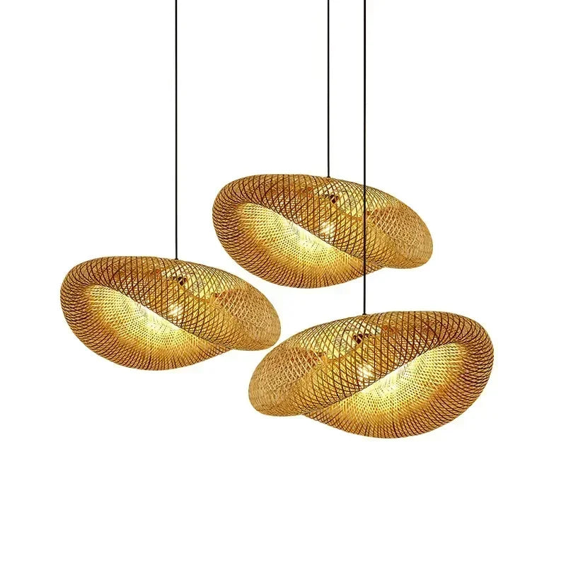 TropicalBreeze Bamboe Hanglamp - hanglampen - in de kamer