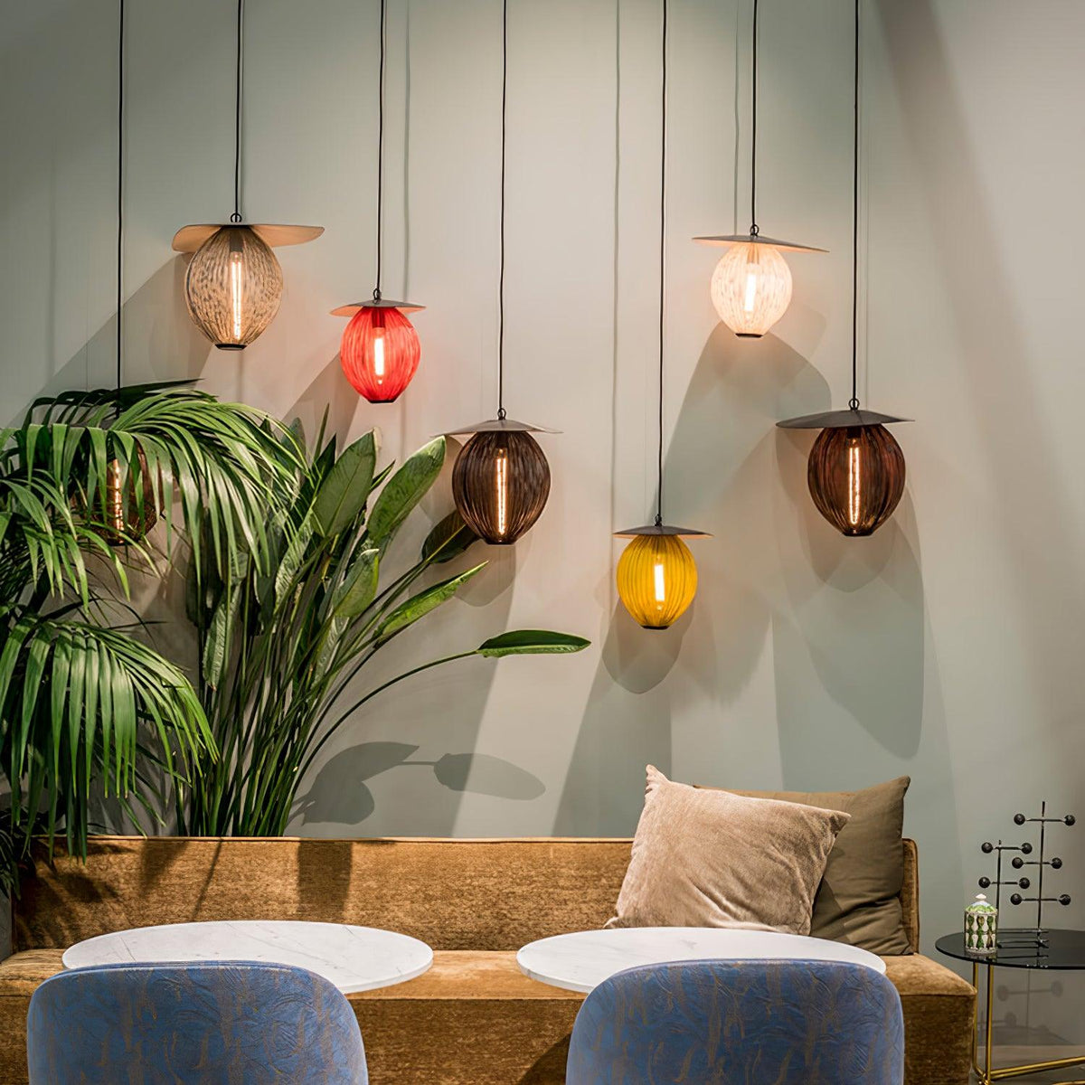 Satelliet Hanglamp - hanglampen - in de kamer