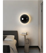LumiBau Luxury Bauhaus Round Wall Lamp