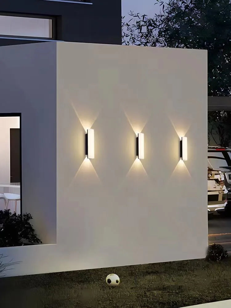 NordiLux LED Wandlamp – Waterdichte Moderne Wandverlichting voor Buiten en Binnen - wandlampen - gemonteerd