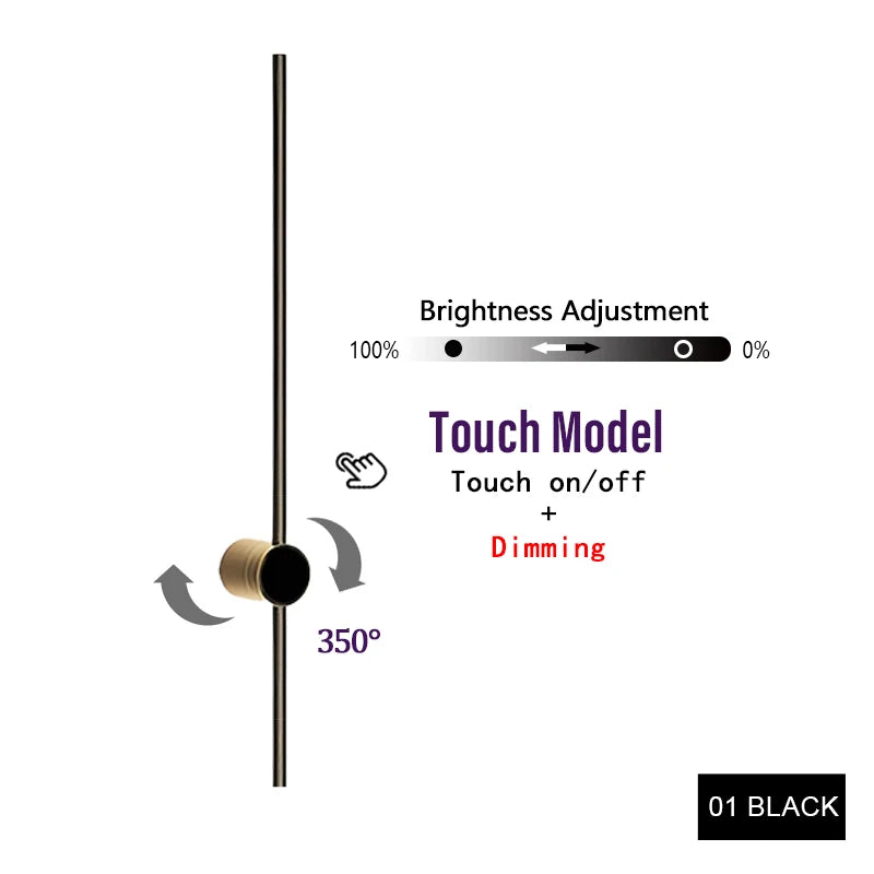 Lumea 350° FlexWall – Draaibare LED Wandlamp met Modern Design - wandlamp