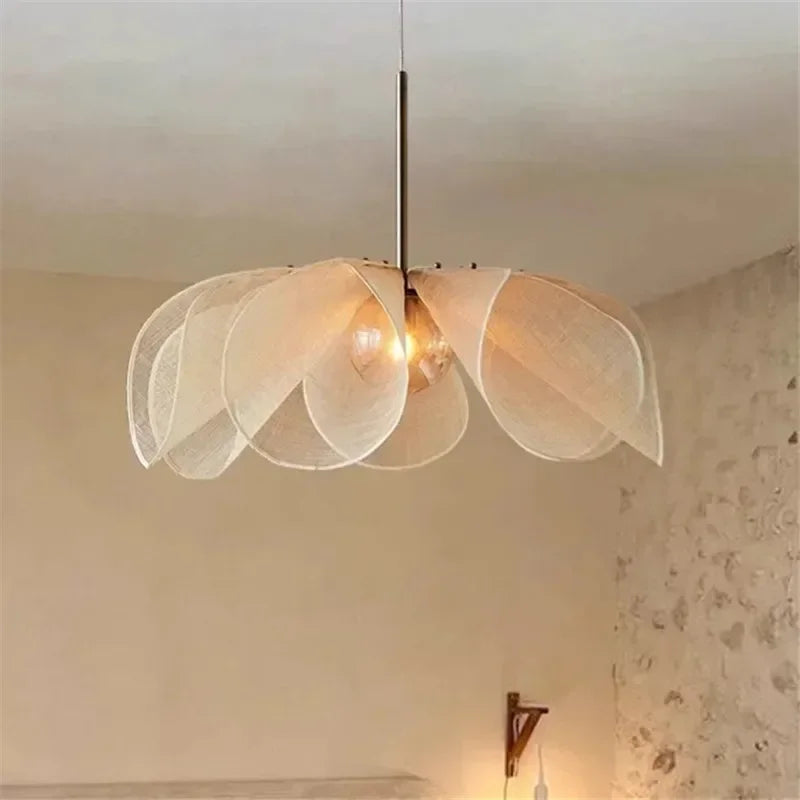 SabiFlora Wabi-Sabi Stoffen Hanglamp - plafondlamp