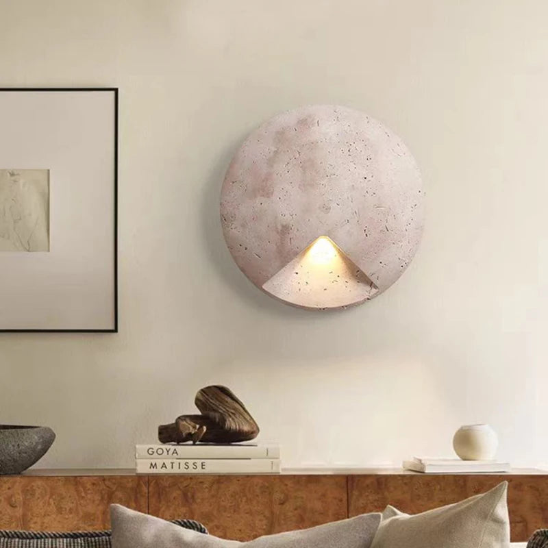 STONELUX ArtaGlow Natuurstenen Wandlamp - wandlamp - detail