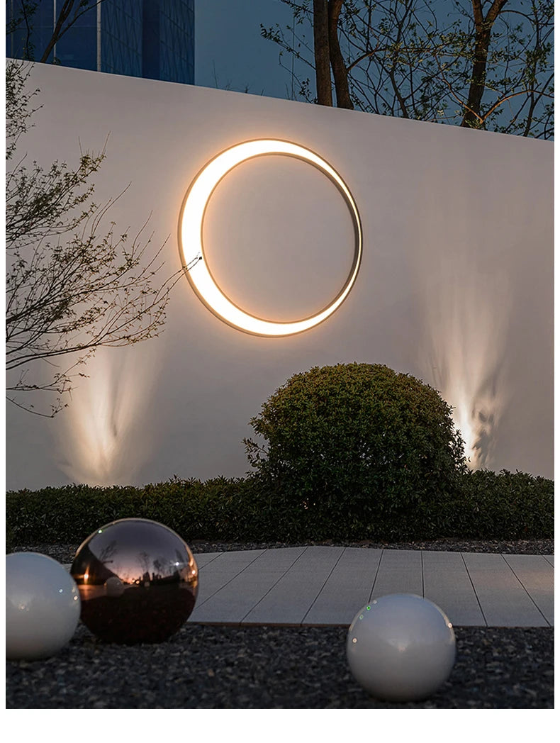 LunaGuard Pro IP65 Waterdichte Buitenwandlamp - wandlamp - in de kamer