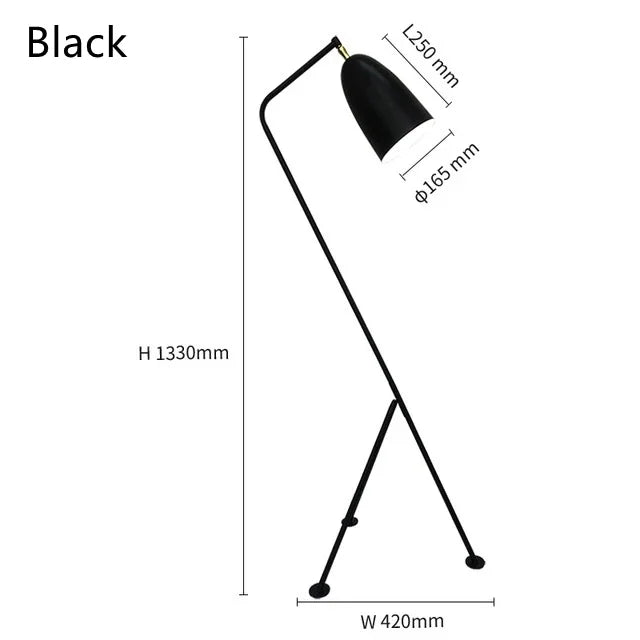 Moderne Tripod Vloerlamp - vloerlamp - sfeerbeeld