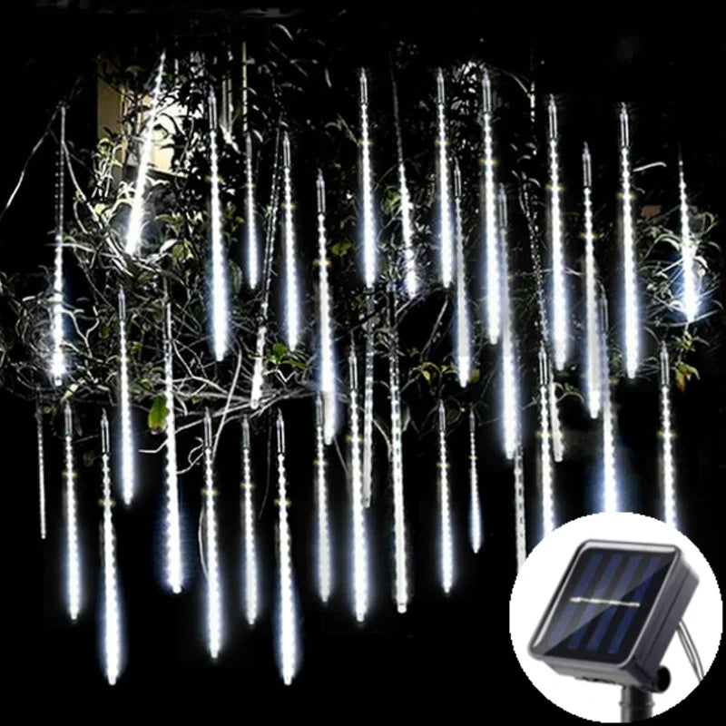 LUMIMETEOR Solar LED Meteorenregen Lampjes - buitenverlichting - close-up