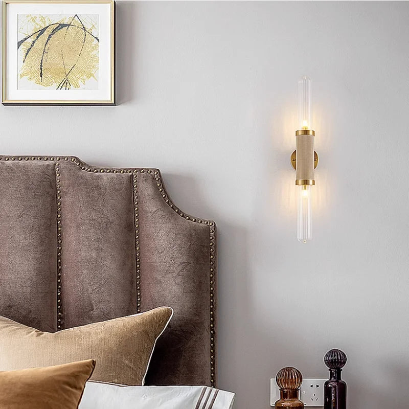 AuroraNord Luxe Wandlamp – Moderne LED Designlamp voor Slaapkamer, Restaurant & Woonruimte - wandlamp - zijaanzicht