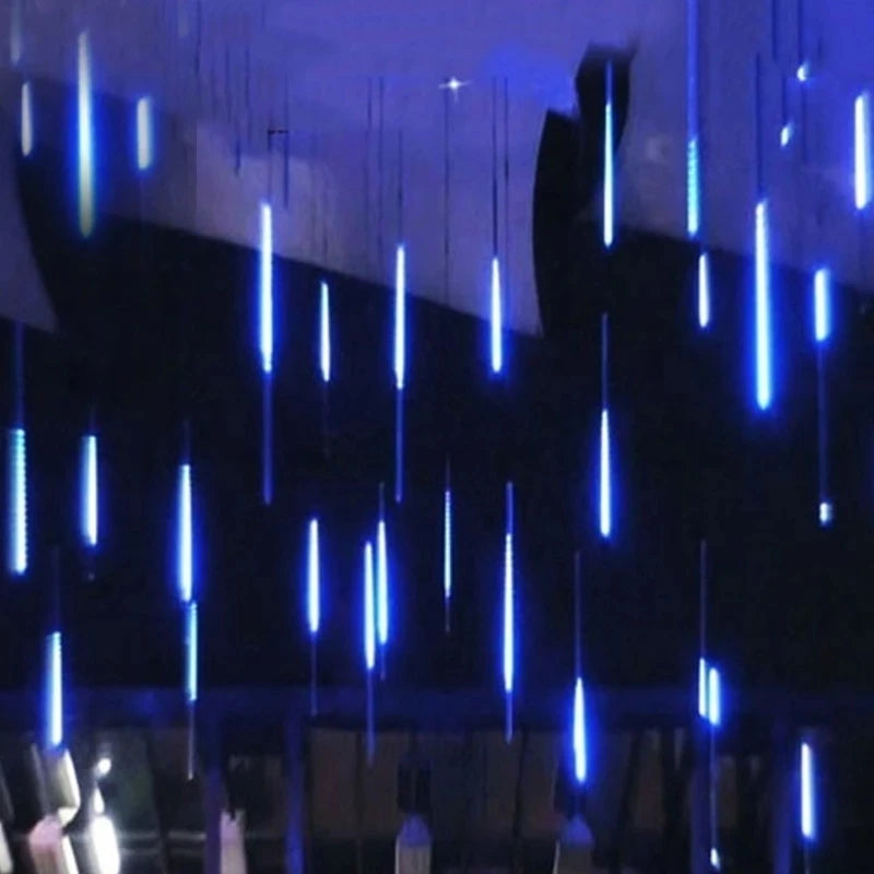 LUMIMETEOR Solar LED Meteorenregen Lampjes - buitenverlichting - sfeerbeeld
