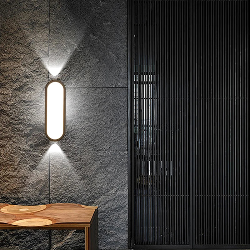NordiLux LED Wandlamp – Waterdichte Moderne Wandverlichting voor Buiten en Binnen - wandlampen - detail