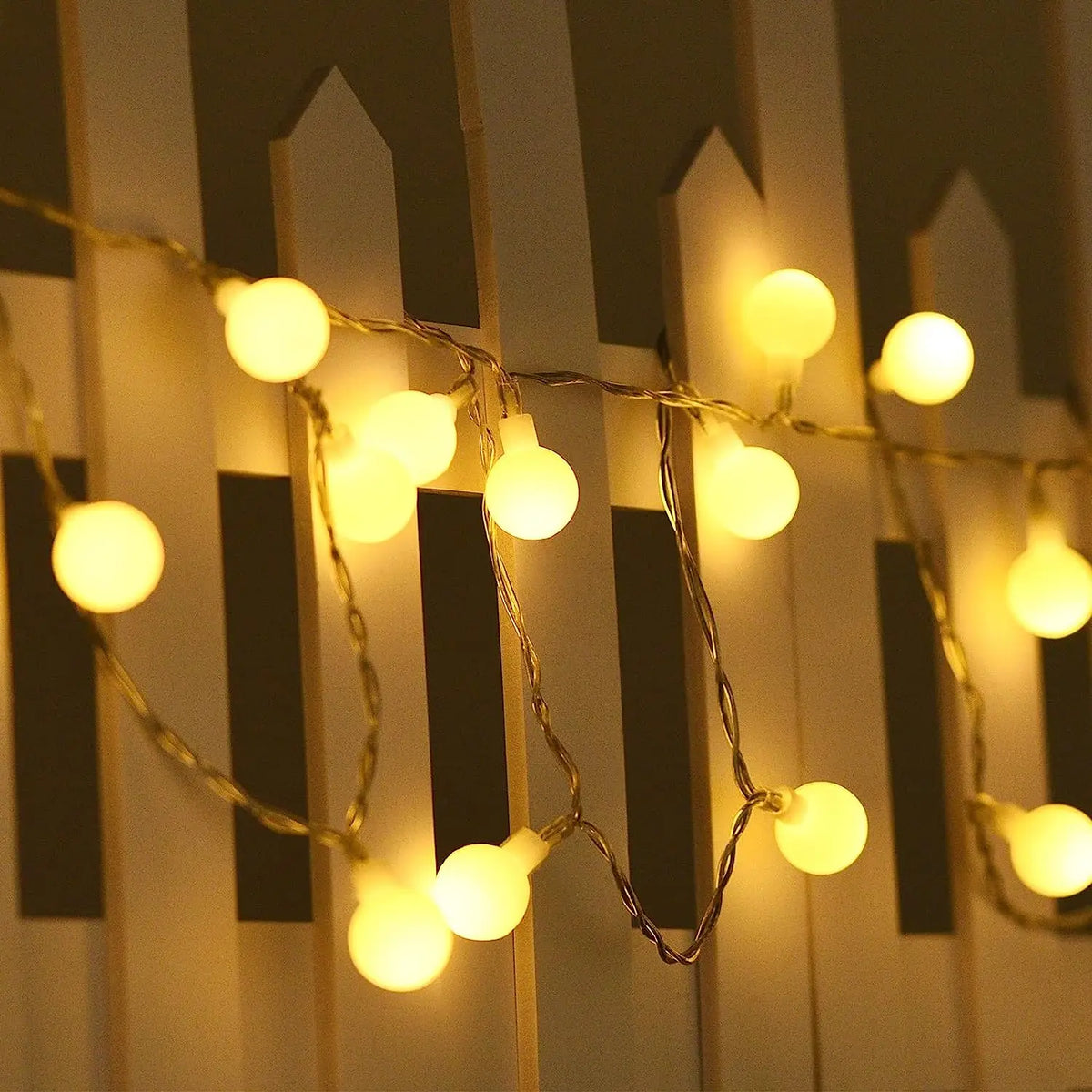 LumiGlobe 10M Kleine Bol Fairy Lights – USB/Batterij - hanglampen - afmetingen