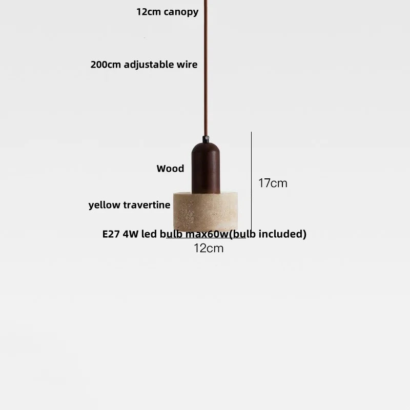 LumoTravert LED Hanglamp - hanglampen - afmetingen