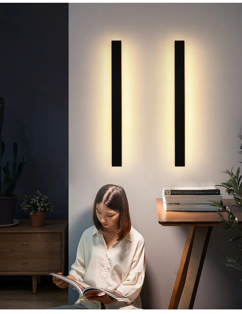 NordicGlow Moderne LED Wandlamp - buitenverlichting - in de kamer