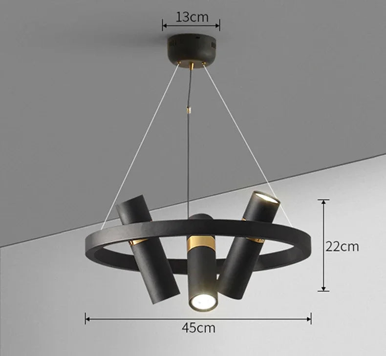 Modern Nordic LED Design Hanglamp - hanglampen - close-up