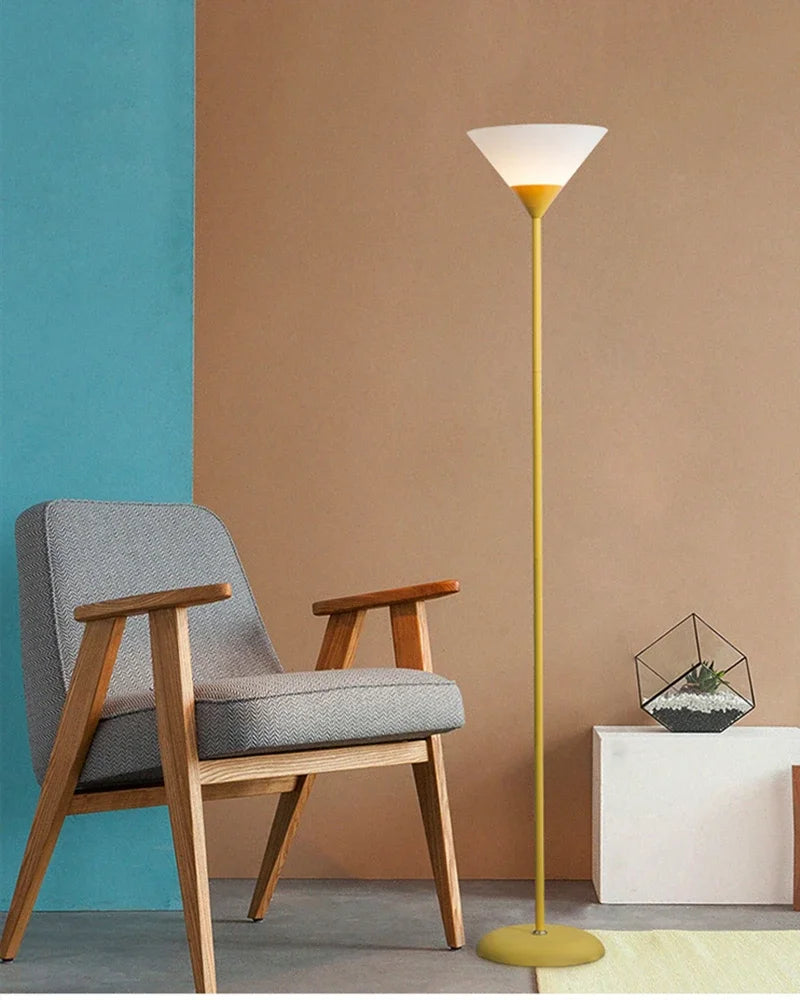 LumiArc LED Vloerlamp – Minimalistisch Design voor Stijlvolle Verlichting - vloerlamp - verlicht