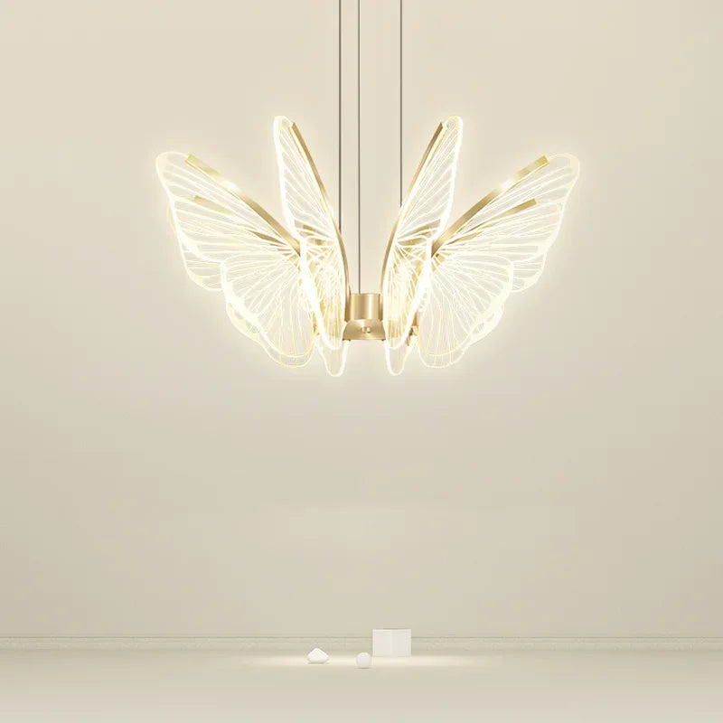 Moonriver LED Vlinder Hanglamp - hanglampen - zijaanzicht