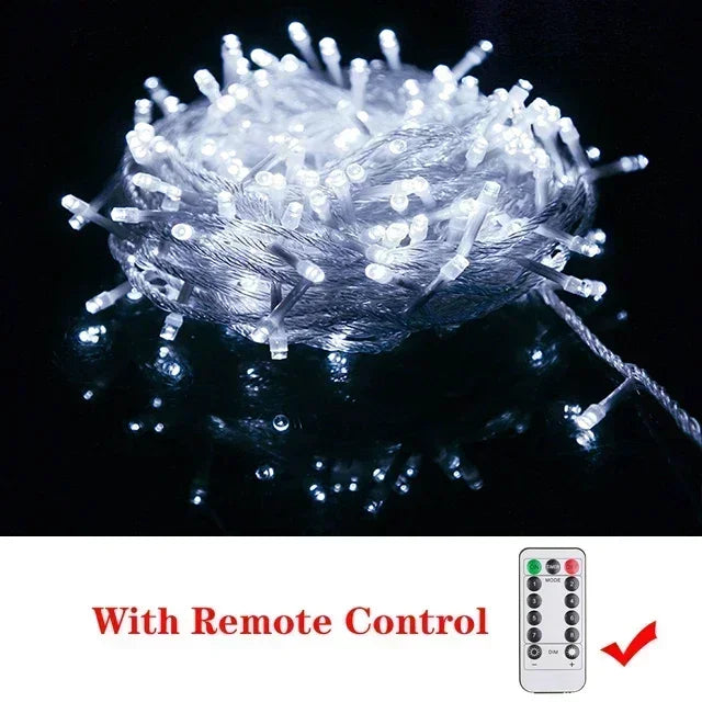 LumiFest LED Slinger 5M–100M - buitenverlichting - gemonteerd
