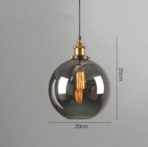 NordicLoom – Moderne Loft Hanglamp met Glas - hanglampen - verlicht