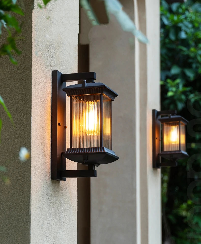 TerraGuard Classic – Waterdichte Buitenwandlamp van Metaal - buitenverlichting - afmetingen