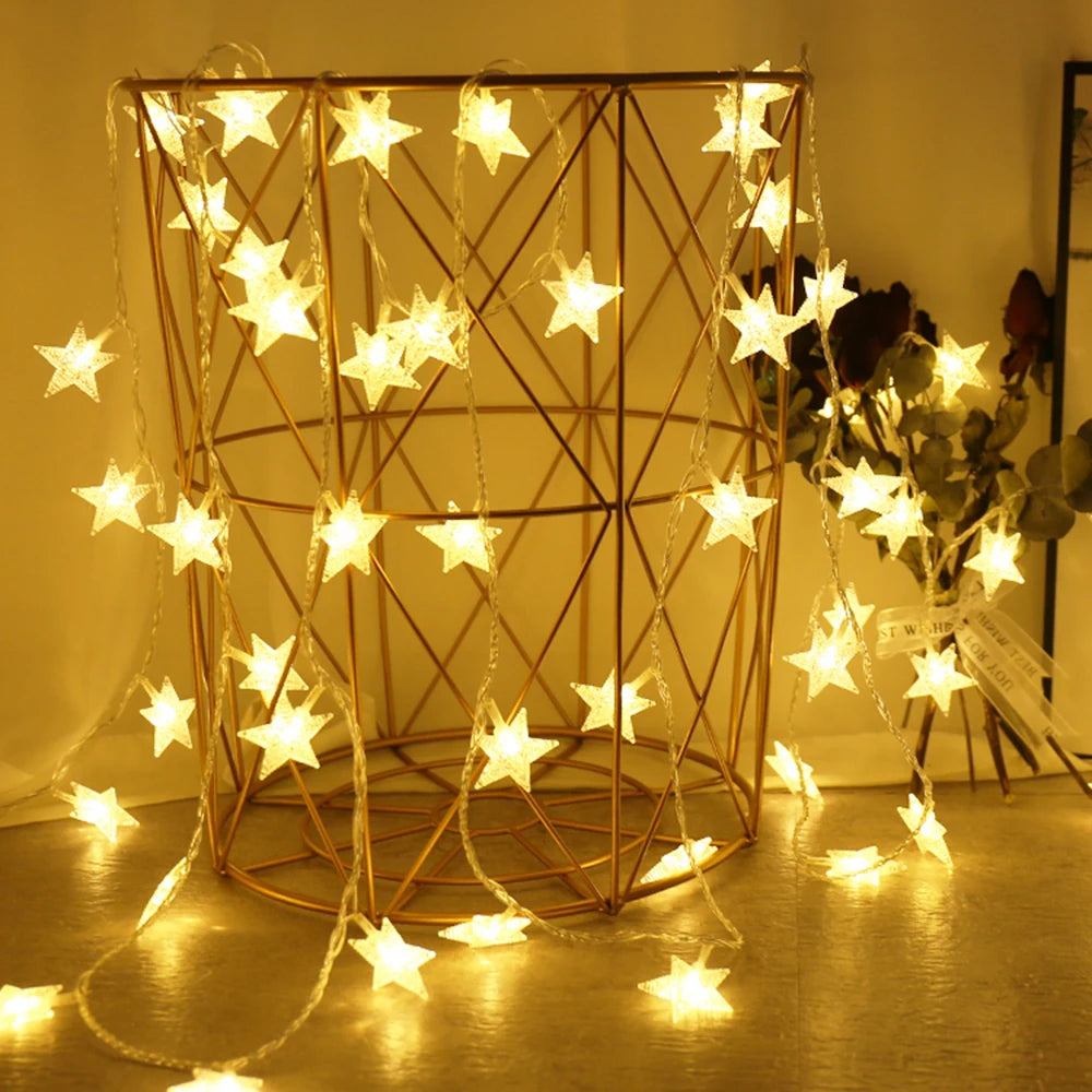 StellaGlow LED Sterren Sfeerverlichting – 51-100 LED’s Batterijgevoed - buitenverlichting