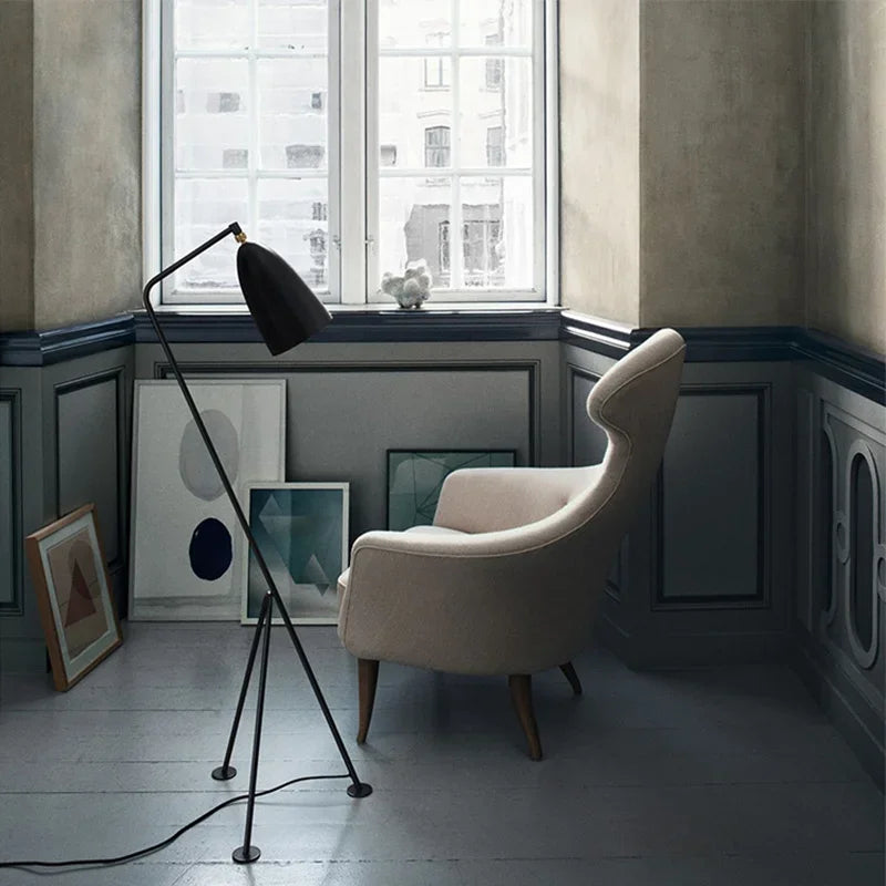 Moderne Tripod Vloerlamp - vloerlamp - close-up