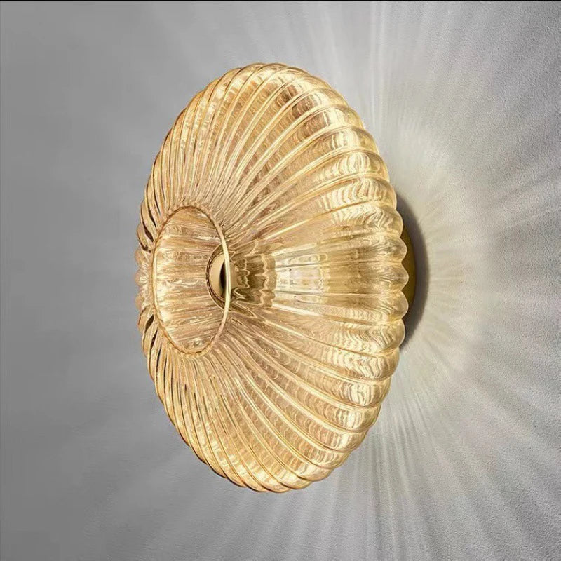 AuraGlas Bauhaus Wandlamp - wandlamp - in de kamer