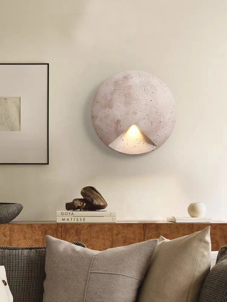 STONELUX ArtaGlow Natuurstenen Wandlamp - wandlamp - verlicht