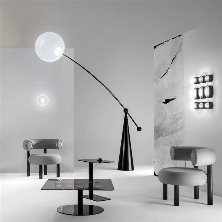LumiGlow – Moderne Decoratieve Vloerlamp met Dimbare LED - vloerlampen - gemonteerd