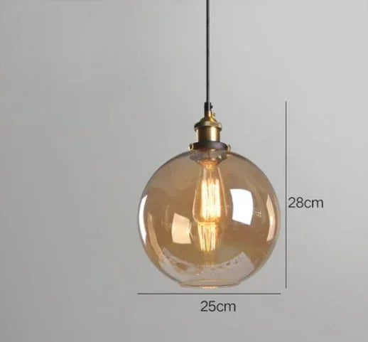 NordicLoom – Moderne Loft Hanglamp met Glas - hanglampen - sfeerbeeld