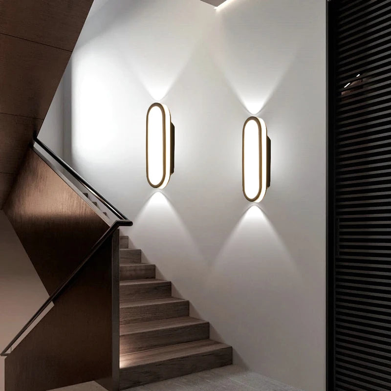 NordiLux LED Wandlamp – Waterdichte Moderne Wandverlichting voor Buiten en Binnen - wandlampen