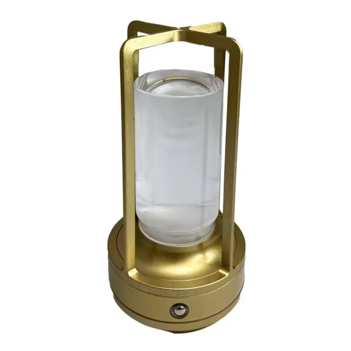LumiCrystal Rechargeable LED Table Lamp with Touch