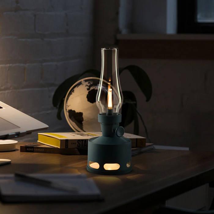 Vintage LED Lantaarn - tafellampen - gemonteerd