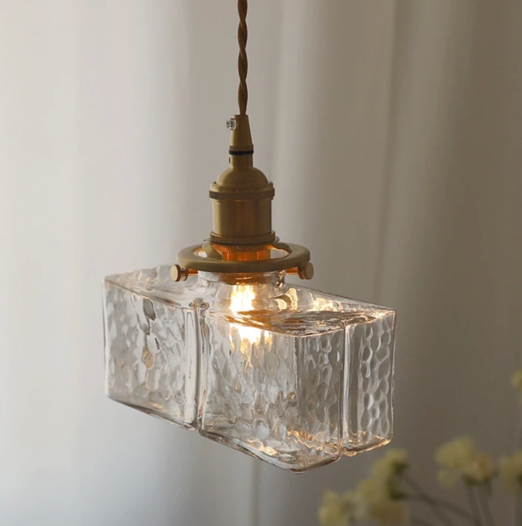 Fatima - Moderne Retro Glazen Hanglamp - hanglampen - sfeerbeeld